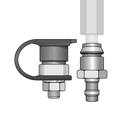 Quick Disconnect Base Mount Kit Checkers Safety Products Checkers