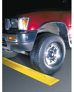 4 ft Deluxe Recycled Plastic Speed Bump, with Steel Spike Hardware, Yellow - SB4D-SY 4 ft Deluxe Recycled Plastic Speed Bump, with Steel Spike Hardware, Yellow - SB4D-SY
