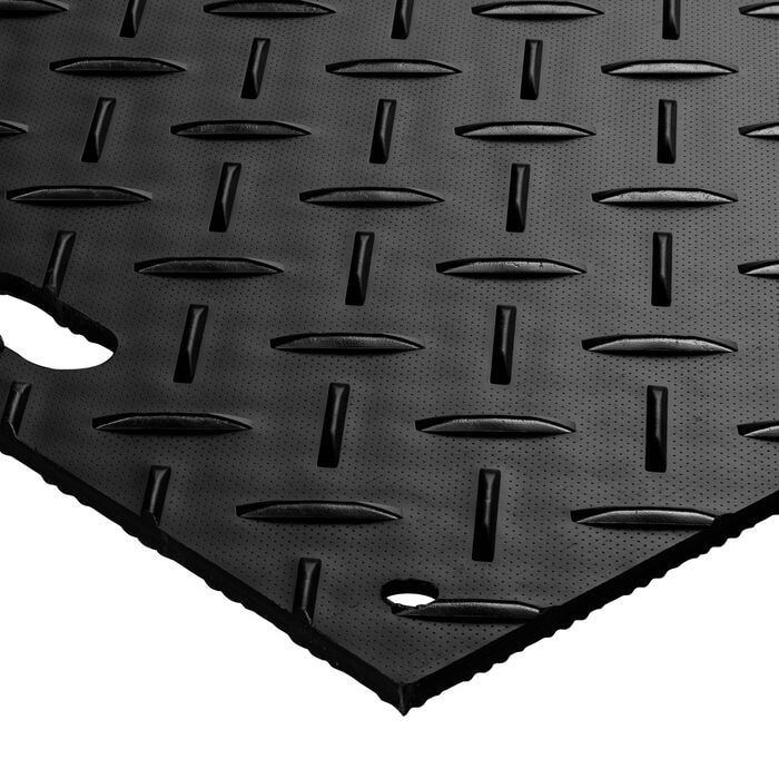 2' x 8' MambaMAT® Composite Ground Protection Mat | Black – MM28
