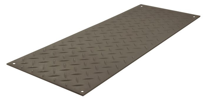 3' x 8' VersaMAT® Ground Protection Mat with Walking Tread, 95 Ton
