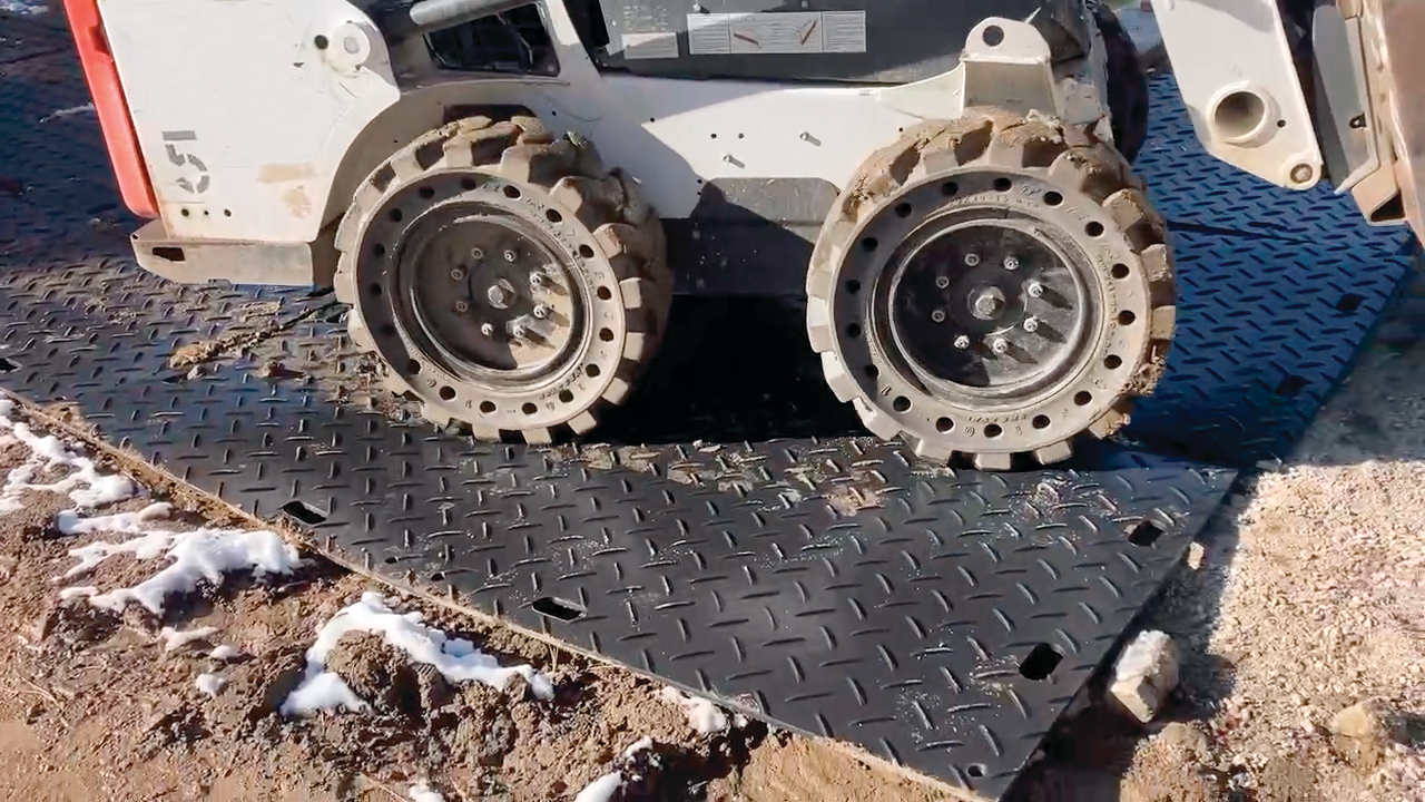 Ground Protection Mats in Construction