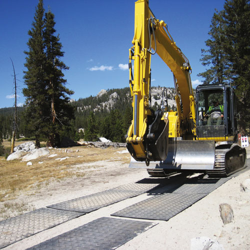 Checkers custom cable protector for Sunbelt